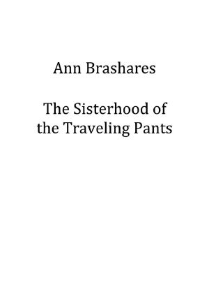 [Sisterhood 03] • Pants, Sisterhood of the Traveling